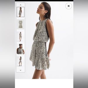 CHARLOTTE
FLORAL FLIPPY DRESS by Reiss size 6